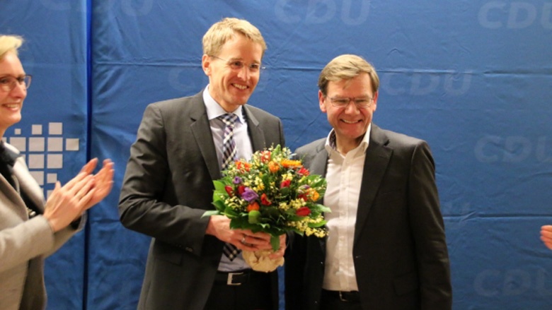 Daniel Günther und Johann Wadephul Daniel Günther und Johann Wadephul