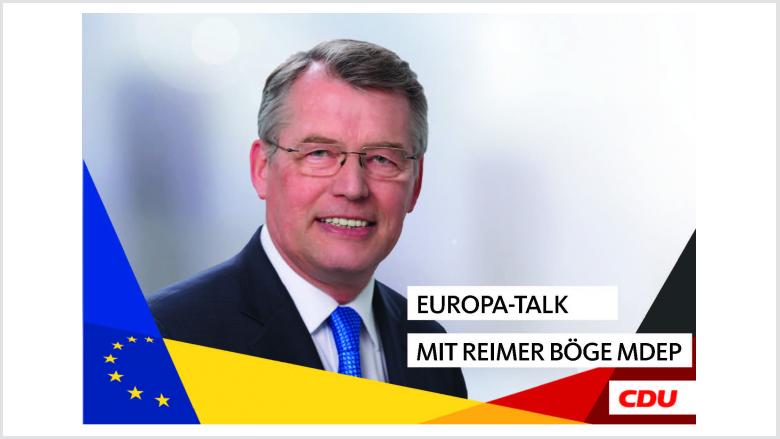 Europa-Talk mit Reimer Böge Europa-Talk mit Reimer Böge